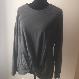 Gathered waist sweatshirt - xxl - A New Day